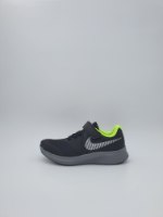 NIKE|נייק- STAR RUNNER 2- שחור ירוק- נגד מים- ילדים