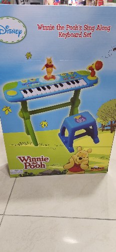 Winnie the pooh's sing along keyboard set