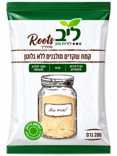 קמח שקדים ללא גלוטן 200 גרם - ליב