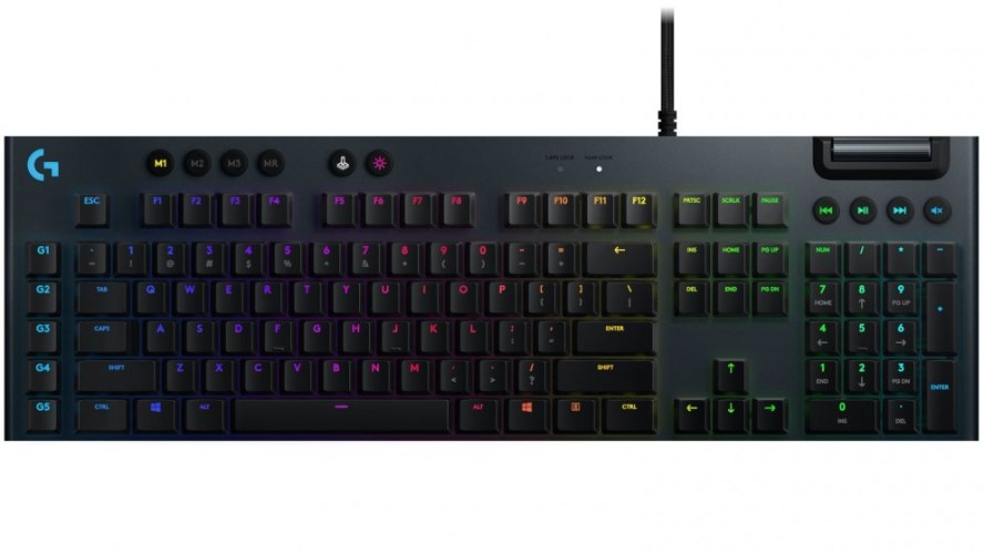 מקלדת גיימינג מכנית LOGITECH G815 LIGHTSYNC RGB