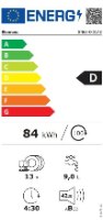 מדיח כלים רחב 60 ס"מ אינטגרלי מלא דגם SIEMENS SN63HX01AE סימנס