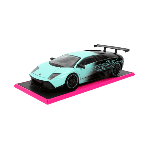 ג'אדה פינק סליפס - מכונית למבורגיני - 1:24 JADA Lamborghini Murcielago LP640