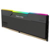זיכרון Klevv DDR5 64GB (2x32GB) 6400 CL32 CRAS V RGB Black