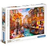 קלמנטוני - פאזל 500 חלקים ונציה בשעות הערב - Clementoni Puzzle Sunset Over Venice