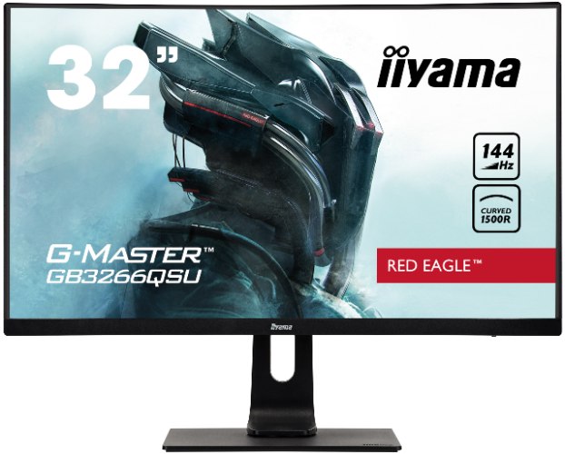 מסך גיימינג קעור IIYAMA 31.5" WQHD 144HZ 1MS VA