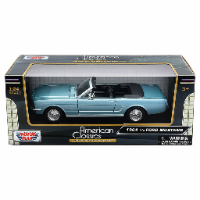 מוטורמקס פורד מוסטנג 1:24 – דגם אספנות איכותי Motormax Ford ½ Mustang Convertible 1964