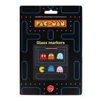 מארז שישיית סמני כוסות נצמדים Pac-Man - מארז לא מושלם