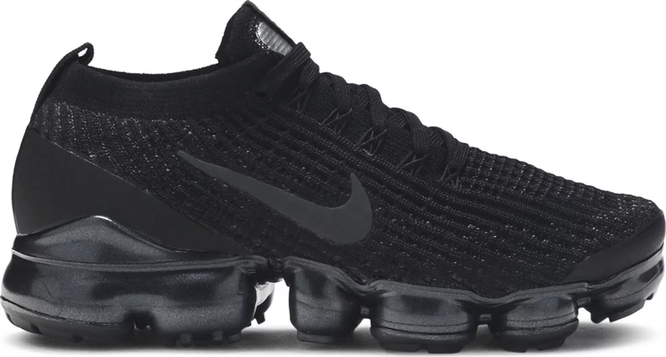 Wmns Air VaporMax Flyknit 3 Triple Black