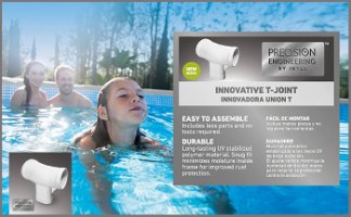 בריכת עמודים עגולה | 305X76 סמ| מקט 26700|Prism Frame| INTEX | קפיץ קפוץ