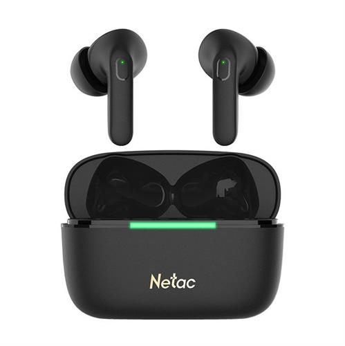 אוזניות NETAC LK65 Bluetooth 5.3 Up to 5.5Hrs Play Black Stereo