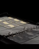 אלבום לקלפים טבעות עם ריץ רץ Dragon Shield Codex Portfolio Zipper Binder שחור טבעות