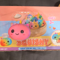 סקווישי דונאטס דאמפלינג חד קרן - Jumbo Dumpling Squishy Unicorn TG-332-9