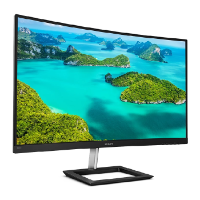 מסך מחשב קעור Philips 31.5" FHD 322E1Cכולל רמקולים מובנים