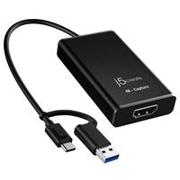 מתאם לכידת וידאו j5create 4K HDMI