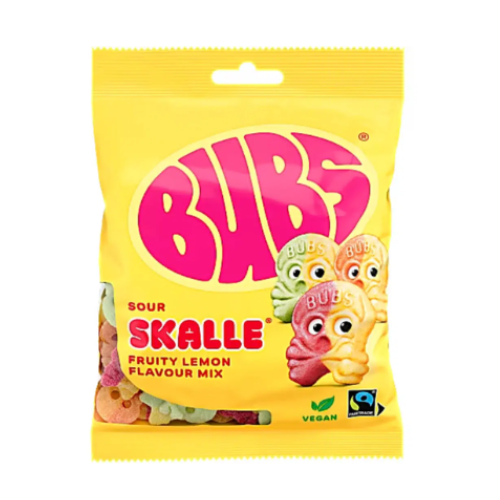 גומי BUBS בטעם פירות ולימון