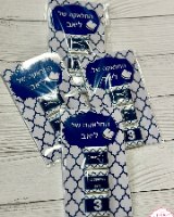 איגרת חלאקה עם 3 שוקולדים בעיצוב אישי