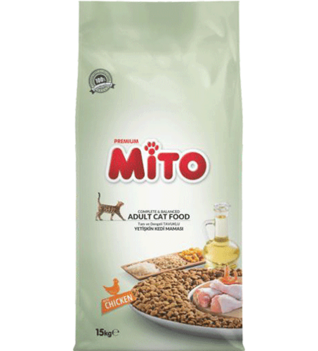 מיטו אוכל לחתולים 15 ק"ג