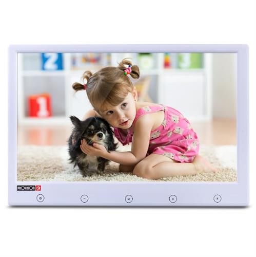 מסך מוניטור לבן 9  PR-TFT9HD-W