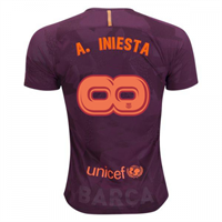 חולצת משחק ברצלונה שלישית - אינייסטה infinity