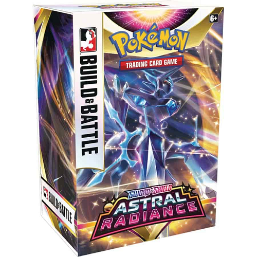 Pokemon TCG: Sword & Shield Astral Radiance B&B Box קלפי פוקימון מקוריים בילד אנד באטל אסטרל רדיאנס