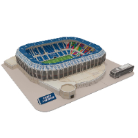 פאזל תלת מימד – מיני מודל איצטדיון טדי וקופסת תצוגה