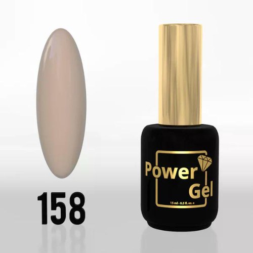 לק ג'ל 158 פאוור ג'ל POWER GEL
