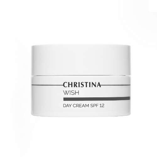 קרם יום עשיר לעור בוגר עם הגנה מסדרת וויש - Christina Wish Day Cream SPF12