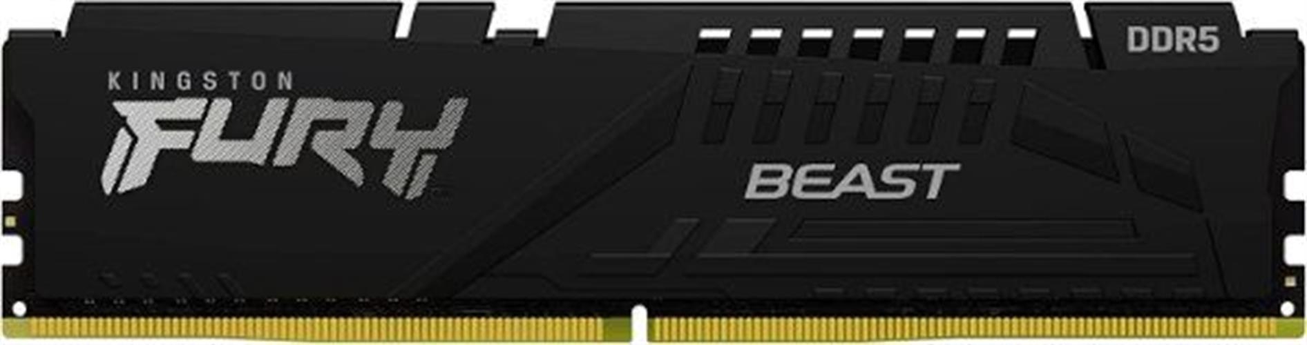 זכרון לנייח Kingston Fury Beast 32GB DDR5 6000Mhz C36 EXPO/XMP