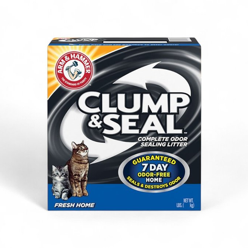 חול חתולים clump&seal | פרש הום | 8.6 ק"ג
