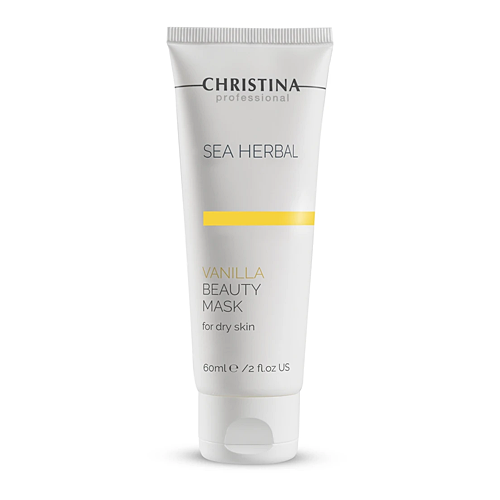 מסכת יופי מזינה לעור יבש - Christina Sea Herbal Beauty Mask Vanilla