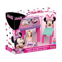 דיסני סט שולחן וכיסא מיני לילדים Disney Table with Minnie Chair