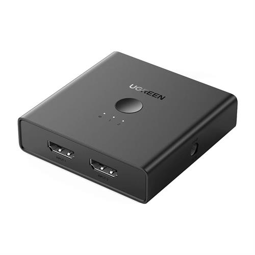 UGREEN HDMI 2.0 2-in To 2-out + Optical (SPDIF) 3.5 mm Switcher