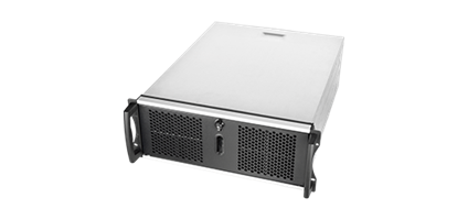 Rackmount 4U RM41300 3×5.25 + 1×3.5 + 12cm front fan