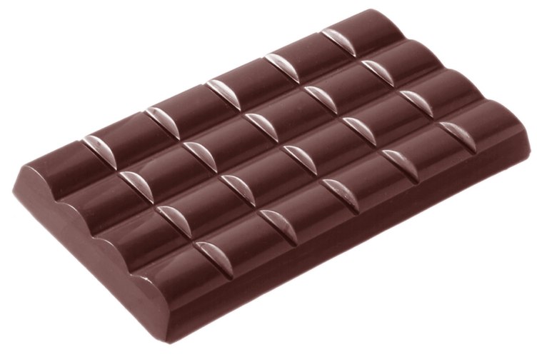 תבנית פוליקרבונט טבלת שוקולד 103גר'