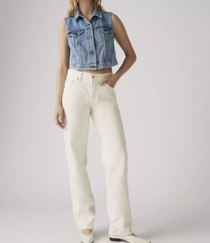ג’ינס LEVI’S לבן A1959-0032 501 90S