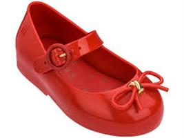 מיני מליסה- נעלי בובה- אדום פפיון זהב