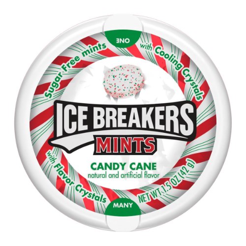 אייס ברייקרס קנדי קיין|ICE BREAKERS - CANDY CANE MINTS 42g