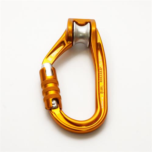 טבעת עם גלגלת טריפל לוק Petzl A