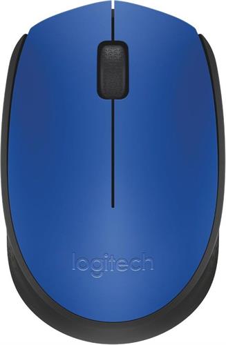 עכבר אלחוטי Logitech M171 Wireless Mouse Blue