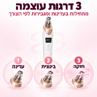 שואב הנקבוביות הביתי PoreClean Pro