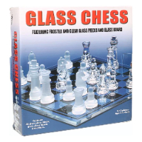 שחמט זכוכית 25X25 ס"מ