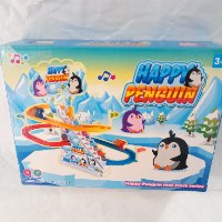 משחק מדרגות נעות פינגווין עולם הקרח