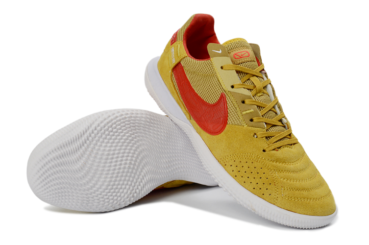 נעלי כדורגל נמוכות נייק Nike Lunargato II IC כתום
