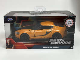 ג'אדה מהיר ועצבני - דגם מכונית טויוטה - 1:32 JADA FAST FURIOUS TOYOTA GR SUPRA