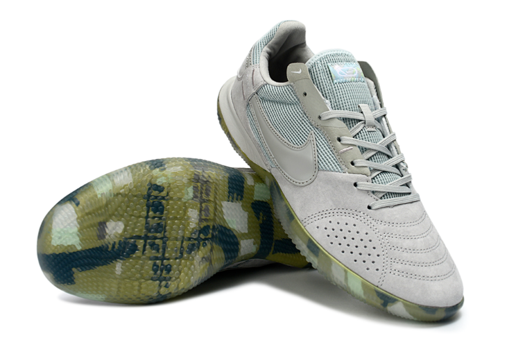 נעלי כדורגל נמוכות נייק Nike Lunargato II IC אפור