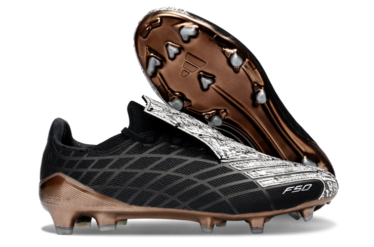 נעלי כדורגל אדידס עם כיסוי שרוכים Adidas F50 Elite II ברונז
