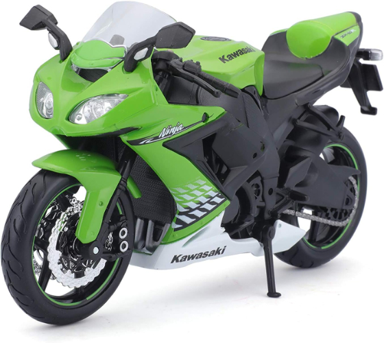 מאיסטו - דגם אופנוע קווסאקי נינג'ה 1:12 - MAISTO KAWASAKI NINJA ZX-10R