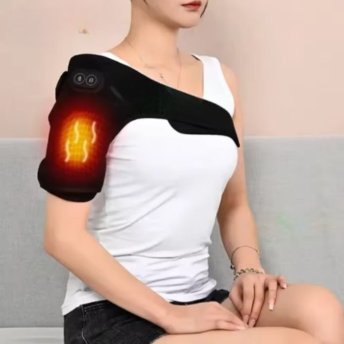 רצועת חימום חשמלית לכתף ולברך – עיסוי מרגיע, תומך ומקל על כאבים