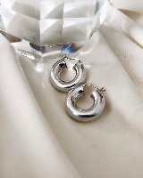 Bell Earrings Silver