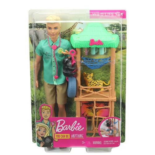 ברבי - בובת קן קריירה מאלף חיות - Barbie GJM33